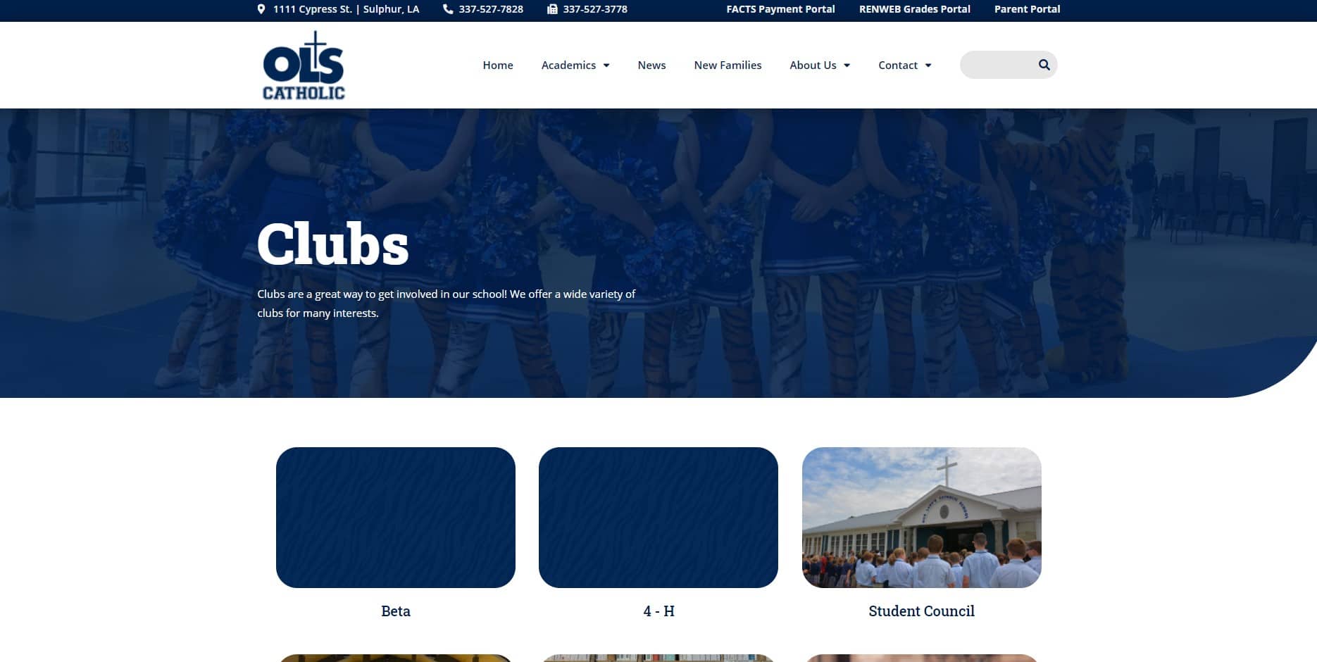 Clubs Our Lady's School